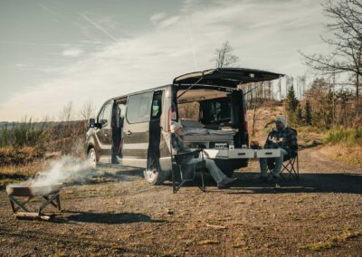 Camping mit der Pofe
